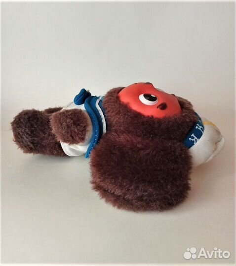 Мягкая игрушка - Чебурашка Моряк. Винтаж. СССР