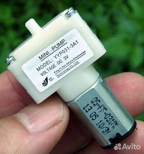 Воздушная помпа для аквариума DC 3V мини бесшумная