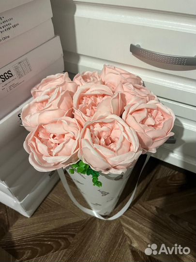 Мыльные букеты