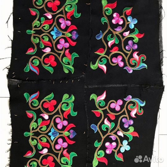 Детали,вышивка для национального хакасского платья