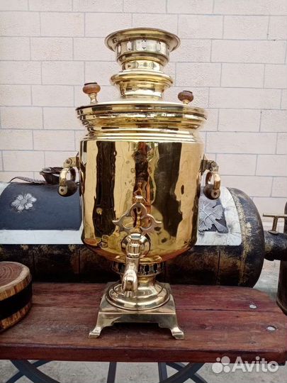 Самовар на дровах царский