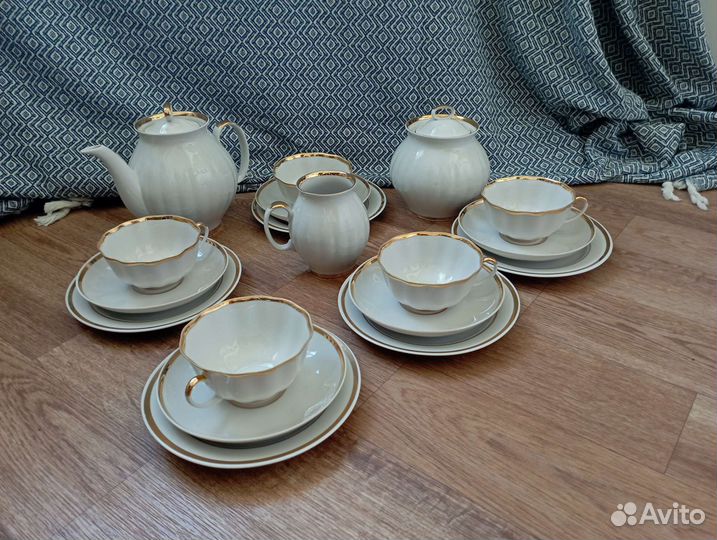 Чайный сервиз СССР Дулева
