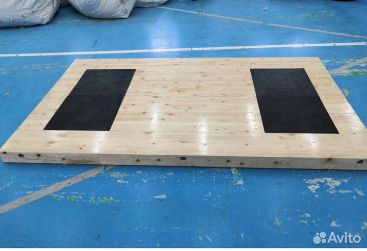 Помост для становой тяги 2.5х1.3х0.06м DNN