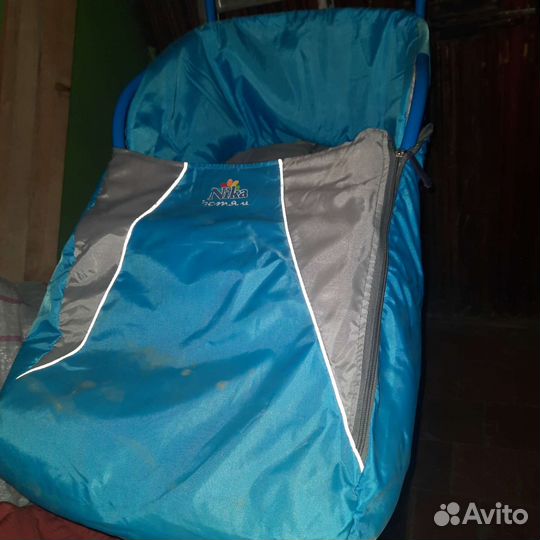 Детские санки коляска