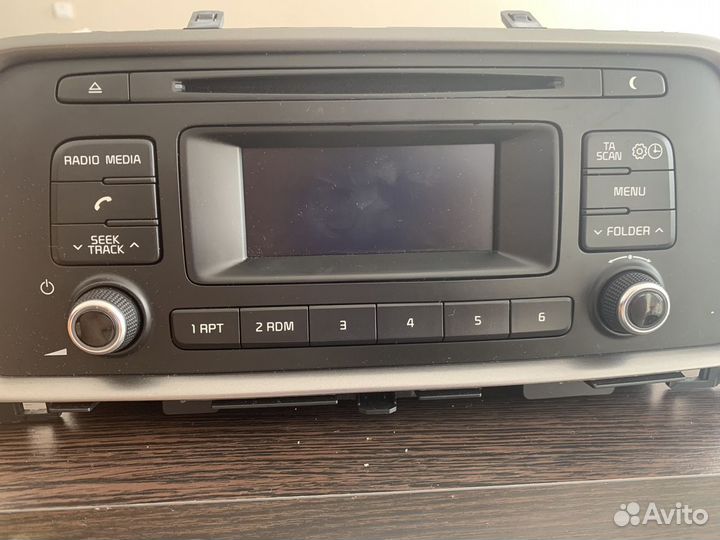 Штатная магнитола kia optima
