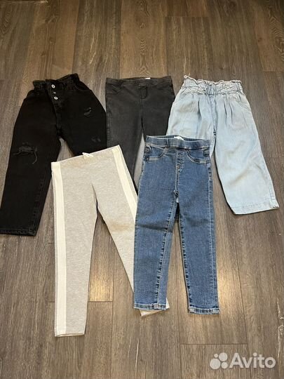 Джинсы леггинсы Zara Benetton 104 110 116 4-6 лет