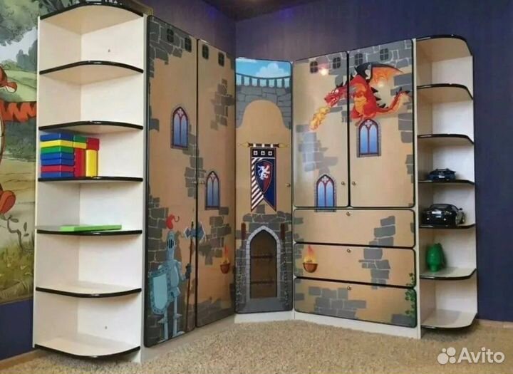 Шкаф детский индивидуальный подход