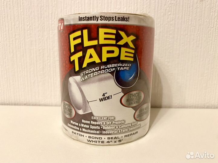 Клейкая сверхсильная лента Flex Tape