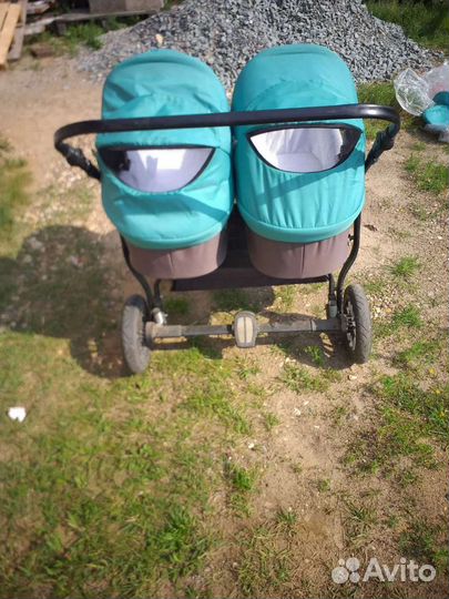 Коляска для двойни 2 в 1