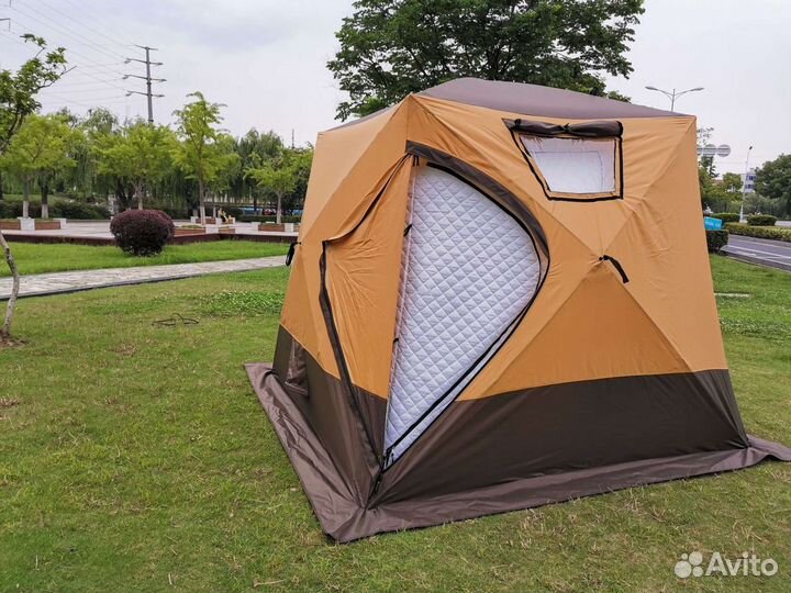 Палатка куб четырехслойная 240*240