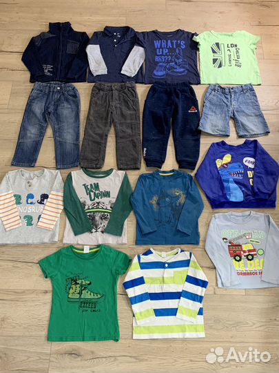98 104 Одежда для мальчика пакетом