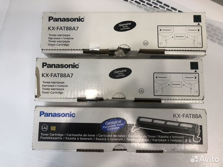 Тонер краски Panasonic