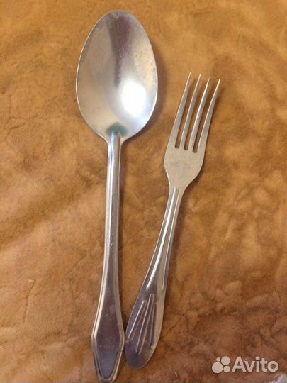 Ложки и вилки СССР алюм