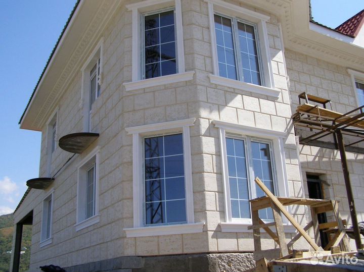 Декоративная отделка фасада