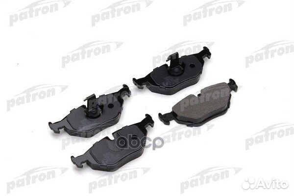 Колодки тормозные дисковые PBP1075 patron