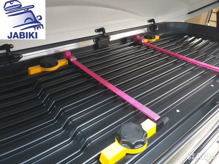 Бокс багажный ED Магнум 350 черный карбон