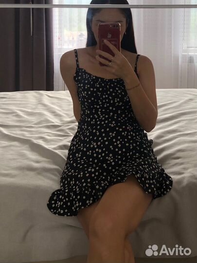 Шифоновое платье сарафан