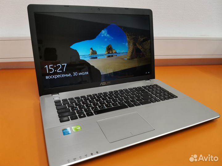 Ноутбук Asus K750j Intel i7-4700HQ \ 8Gb\ ssd+hdd