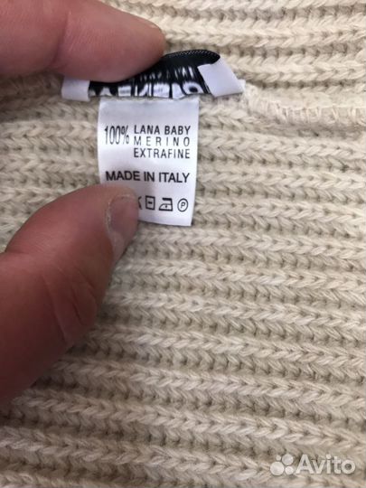 Шапка женская унисекс Италия шерсть