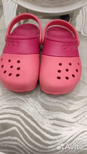 Cандалии crocs для для девочки с 13