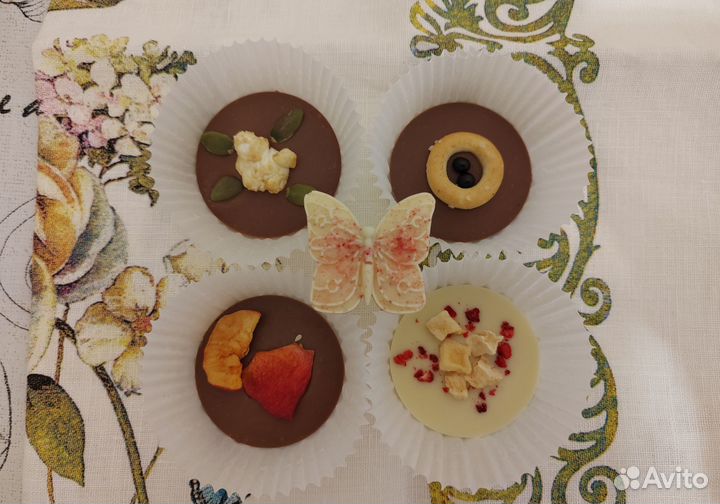 Шоколад ручной работы (мендианты)