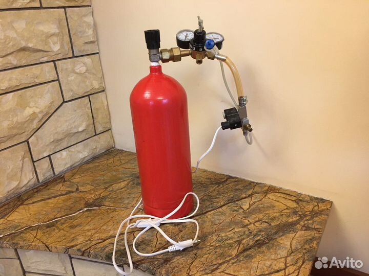 Баллонная система подачи углекислого газа