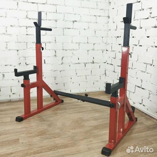 Стойка под штангу с подстраховкой (RED)