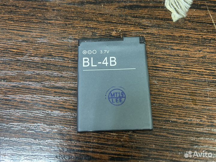 Аккумулятор Nokia N76 Bl-4b