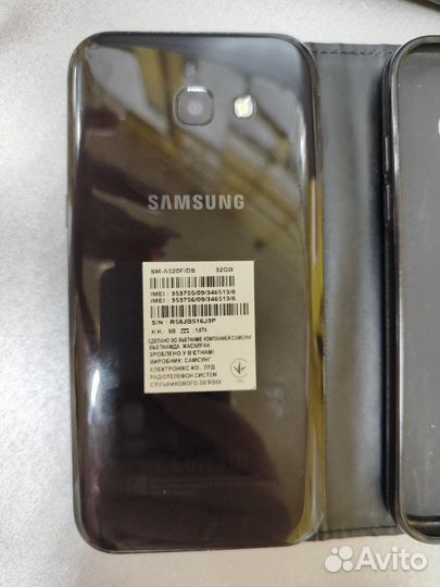 Samsung Galaxy A5 (2017) SM-A520F/DS, 3/32 ГБ