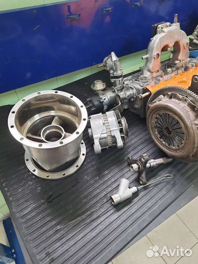 Двигател на ваз. Делали для лодки