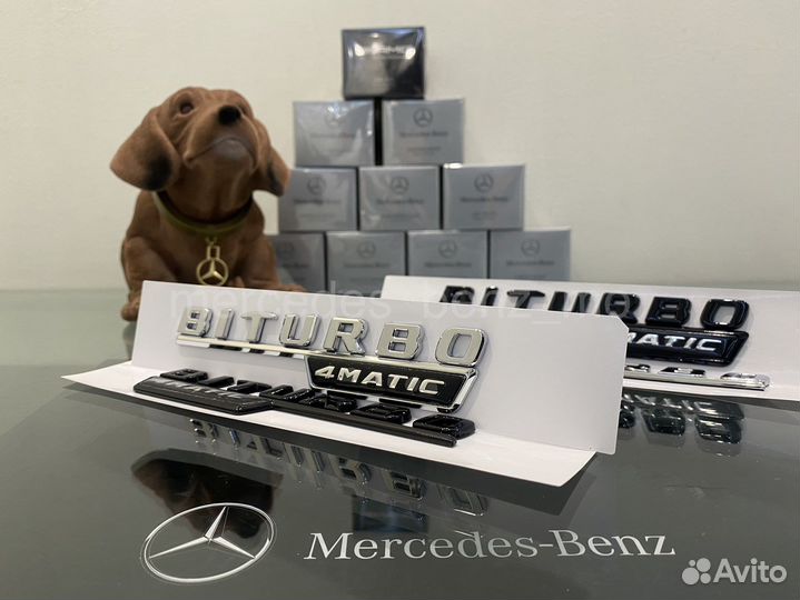 Шильдик Biturbo 4 matic Metcedes Benz