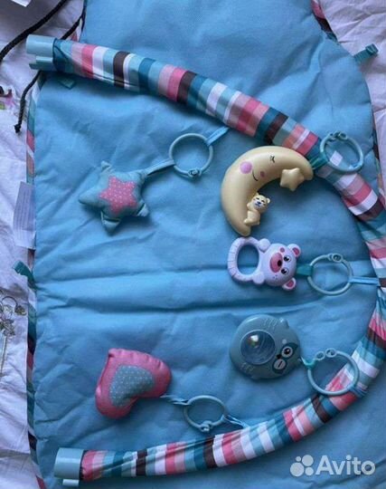 Развивающий коврик baby go с пианино