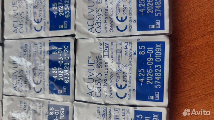 Контактные линзы Acuvue oasys 1-Day -4.25