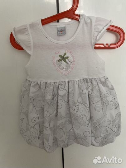 Платье пакетом для девочки