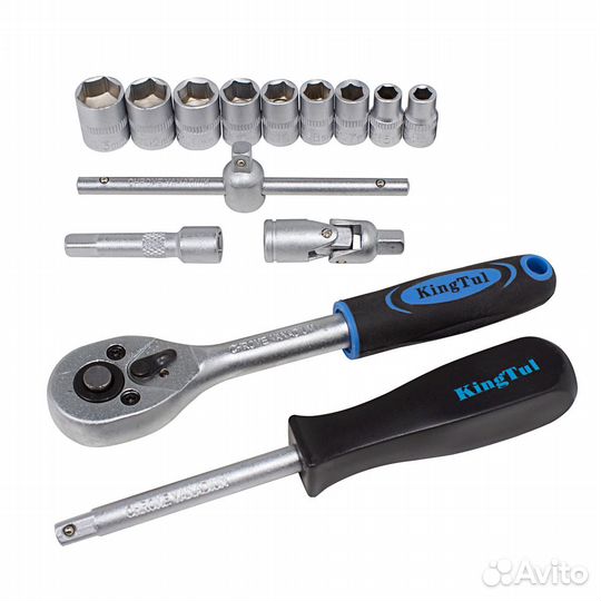 Набор инструментов 17пр., 1/4