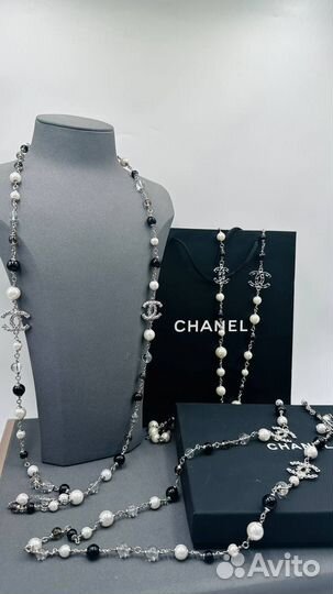 Бусы колье chanel