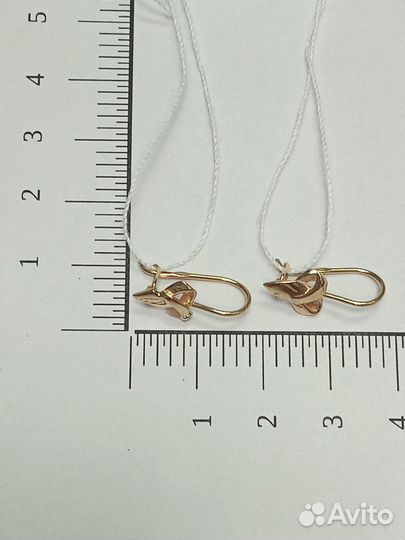 Золотые серьги