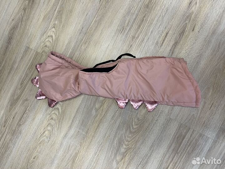 Жилет на синиепоне тонком