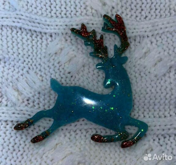 Елочная игрушка олень