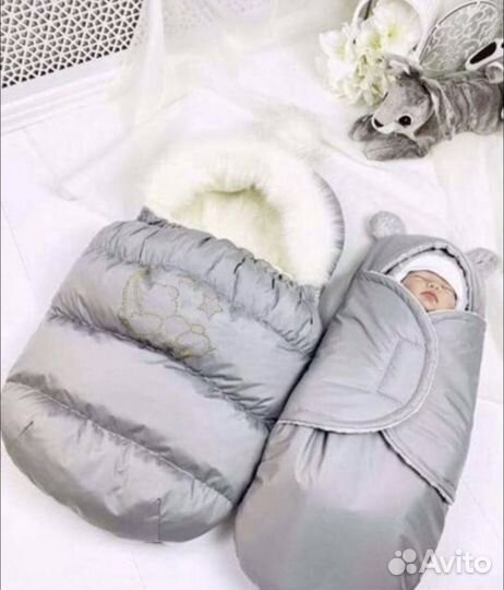 Конверт на выписку зимний