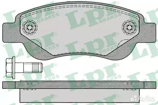 05P1235 Колодки тормозные дисковые