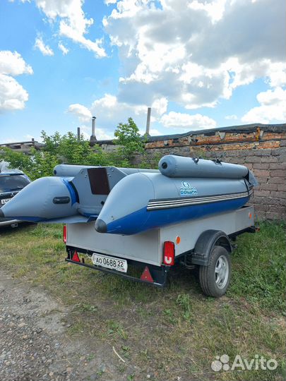 Лодка Выдра 430jet