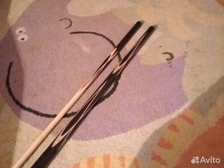 Бильярдный кий эбен граб