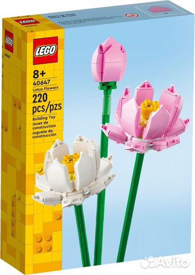 Цветы лотоса lego Flowers 40647