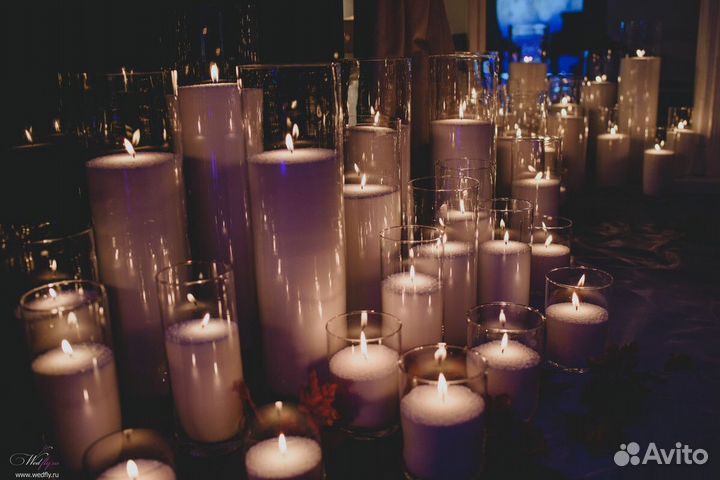 Насыпные свечи (Пальмовый воск. Стеарин)