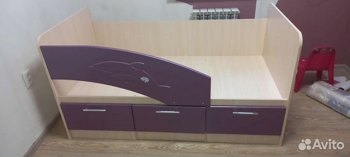 Детская кровать+матрас Аскона