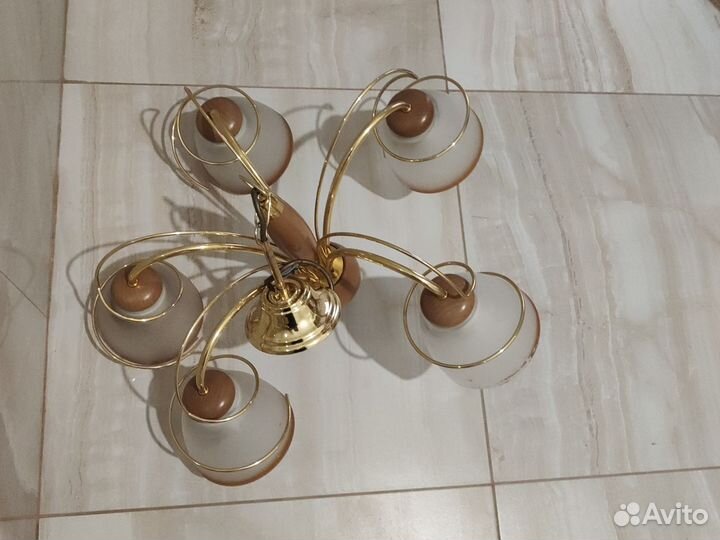 Люстра потолочная бу Польша