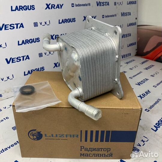 Масляный радиатор Luzar лада Веста