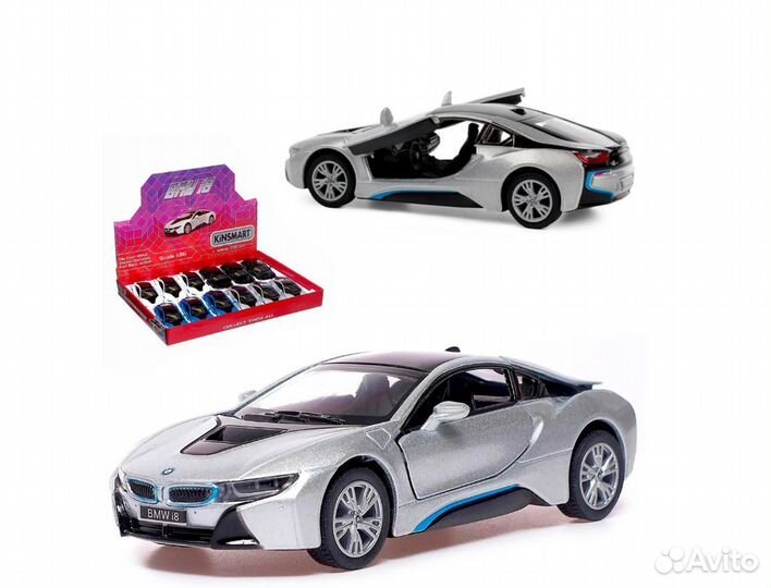 Машина BMW I81:36 металич инерц KT5379D
