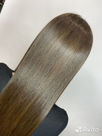 Кратиновое выпрямление, ботокс волос